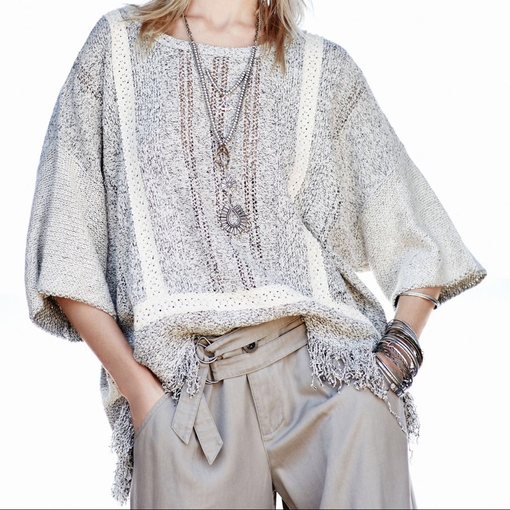 Free People knit sweater
